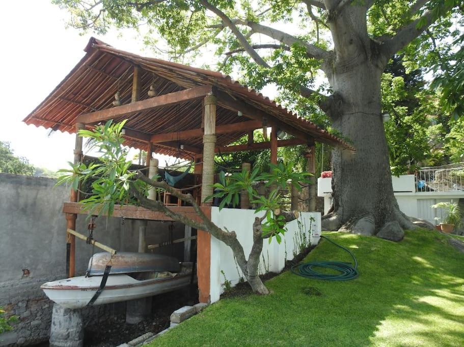 Habitacion Independiente A Pie Del Lago Con Ac Tequesquitengo Exterior foto